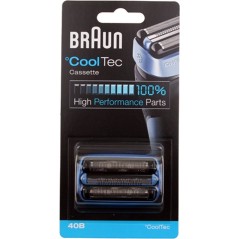 BRAUN CoolTech 40B Extra Blade & Trimmer - Precision Shaving for a Smooth Experience!